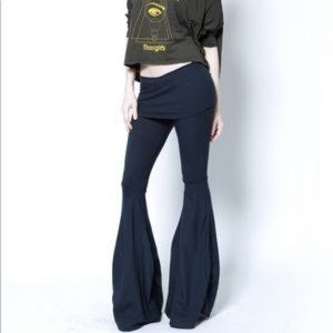 Kucoon Grey Festival Flare Pants Skirt M